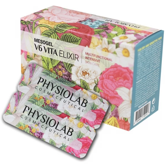 Крем що регенерує для брів Physiolab V6 Vita Elixir (саше)